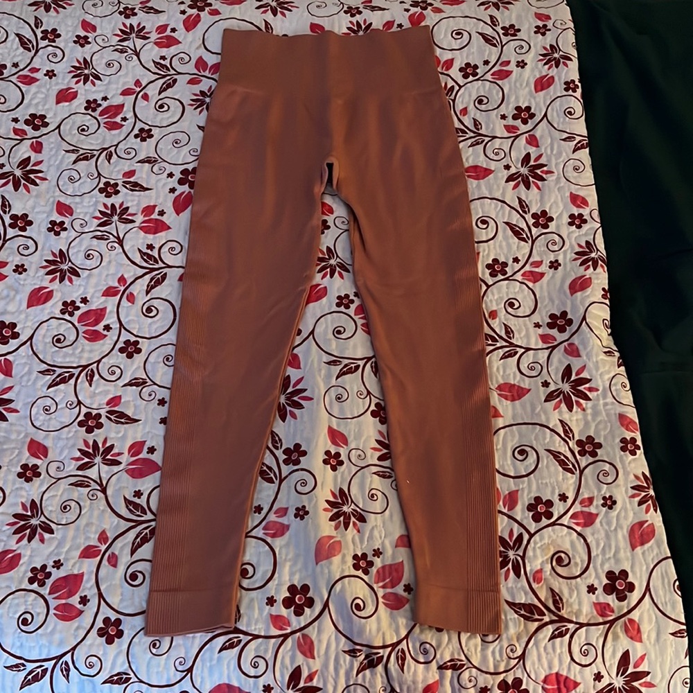 SET ACTIVE X OUAI- Small coral leggings